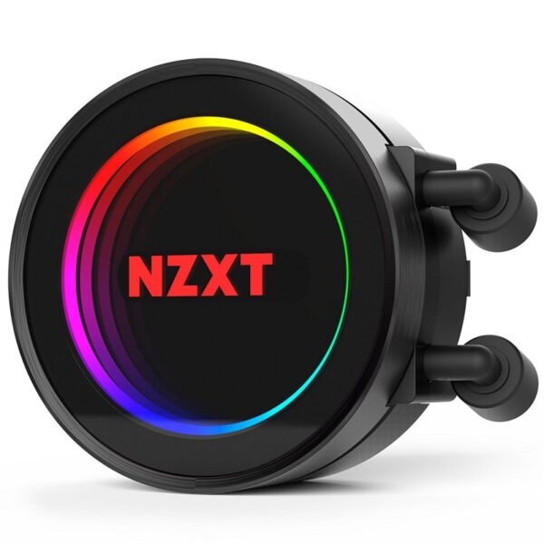 Nzxt Kraken M22 120Mm With Rgb Lighting Effects Liquid Cpu Cooler