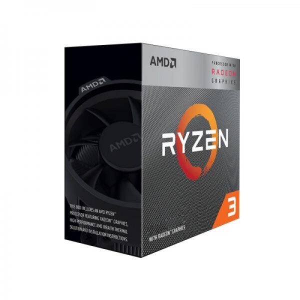 Amd Ryzen 3 3200G With Radeon Rx Vega 8 Graphics Processor ( Upto 4.0 Ghz / 6 Mb Cache)