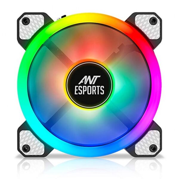 ANT ESPORTS SUPERFLOW 120 AUTO RGB V2 1200 RPM CABINET FAN