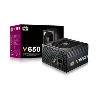 COOLER MASTER V650 SMPS – 650 Watt 80 Plus Gold Certification Fully Modular Psu With Active PFC
