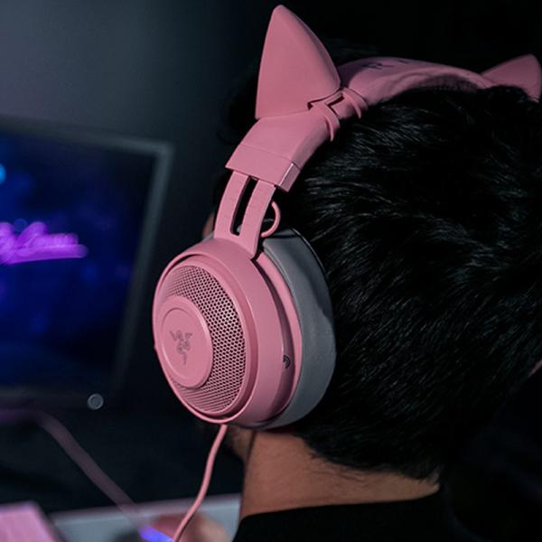 Razer kraken pro on sale v2 quartz pink