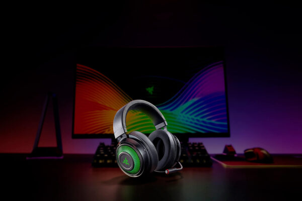 Razer Kraken Ultimate - USB Surround Sound Headset with ANC Microphone - Black (RZ04-03180100-R3M1)