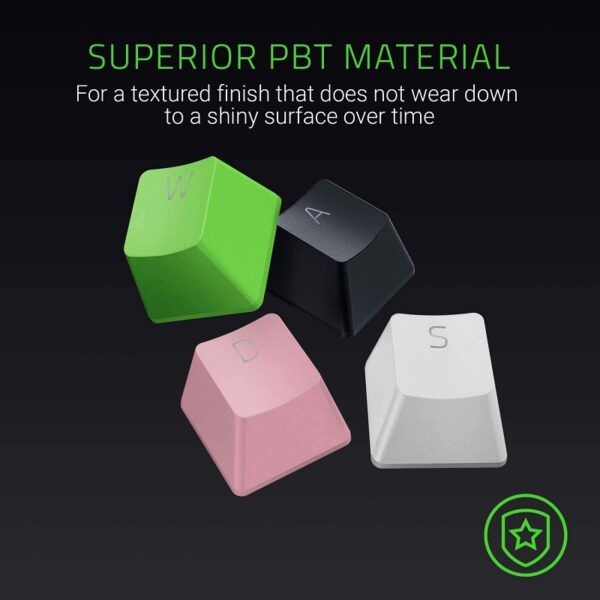 Razer Pbt Keycap Upgrade Set – Classic Black
