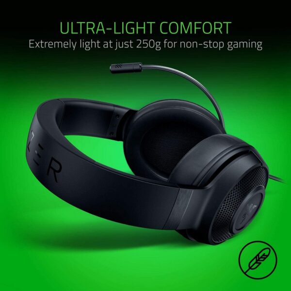 Razer Kraken X Virtual Surround Sound Gaming Headset