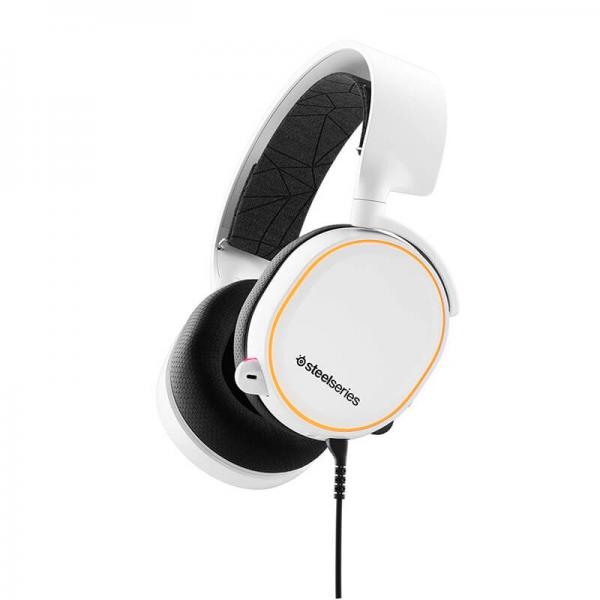 SteelSeries Arctis 5 Gaming Headset White - 2019 Edition (61507)