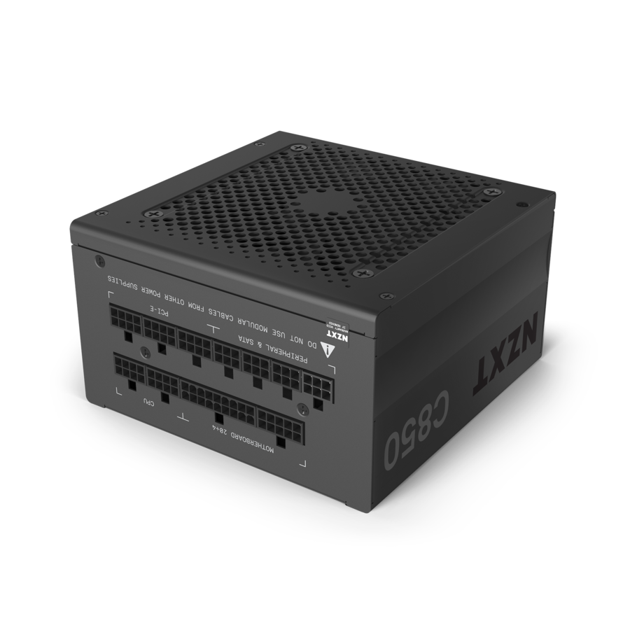 NZXT C850 80+ GOLD FULLY MODULAR POWER SUPPLY pcstudio