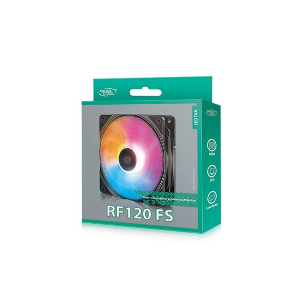 Deepcool Rf120 Fs Rgb Cabinet Fan (DP-FLED3-RF120-FS)