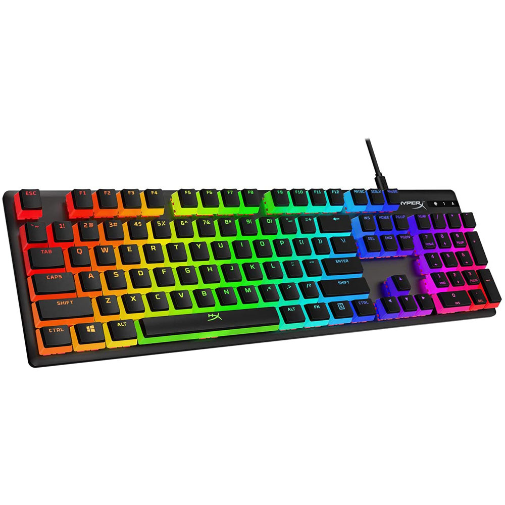 HyperX Pudding Keycaps Double Shot PBT Keycap Set with Translucent