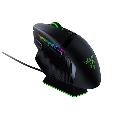 Razer Basilisk Ultimate Wireless Gaming Mouse With Charging Dock (Rz01-03170100-R3A1)