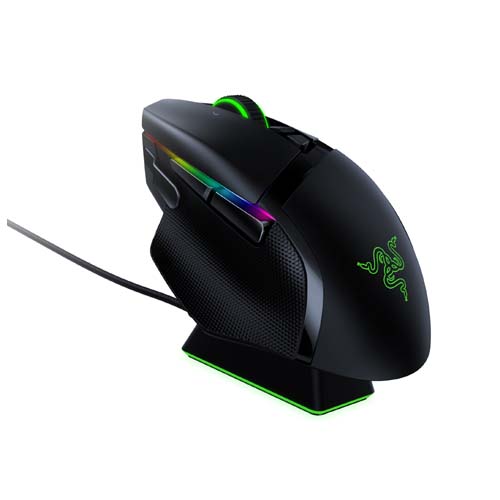 Razer Basilisk Ultimate Wireless Gaming Mouse with Charging Dock (RZ01-03170100-R3A1)