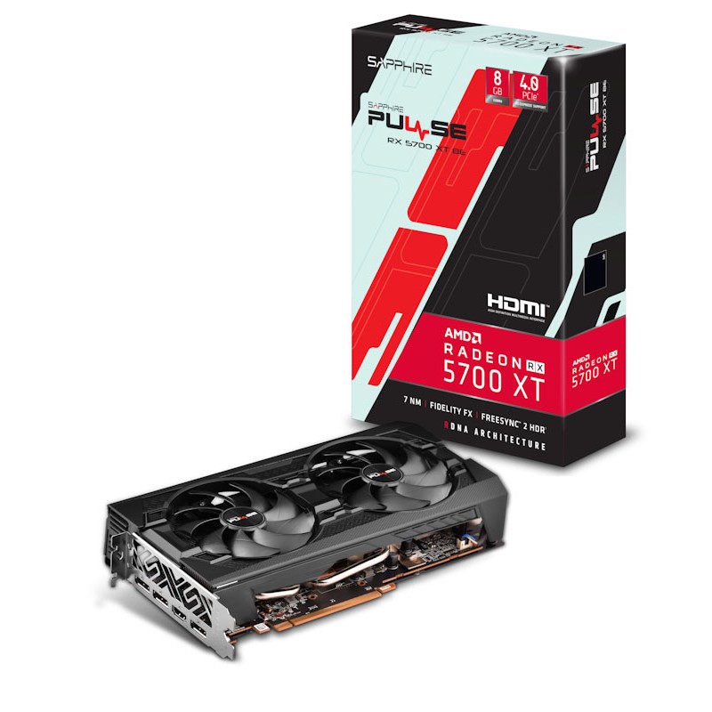 SAPPHIRE PULSE RX 5700 XT BE 8G(11293-09-20G) - pcstudio.in