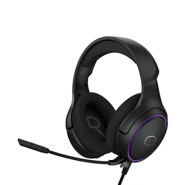 Cooler Master Mh650 Rgb Virtual 7.1 Surround Sound Gaming Over Ear Headset With Mic (Black)
