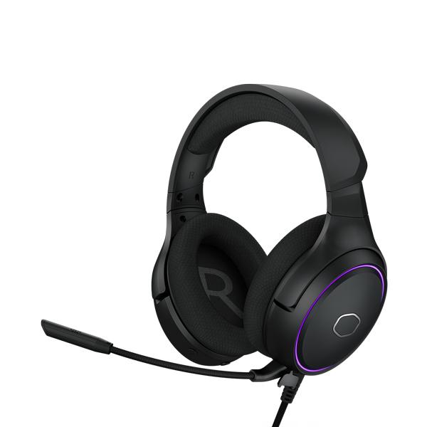 COOLER MASTER MH650 RGB VIRTUAL 7.1 SURROUND SOUND GAMING OVER EAR HEADSET WITH MIC (BLACK) (MH650)