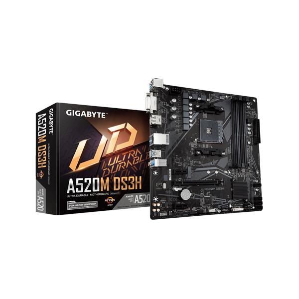 GIGABYTE A520M DS3H Motherboard (GA-A520M-DS3H)