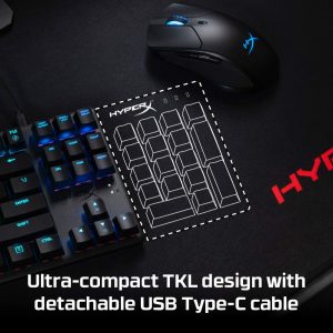 HyperX Alloy Origins Core – Tenkeyless Mechanical Gaming Keyboard (HX-KB7RDX-US)