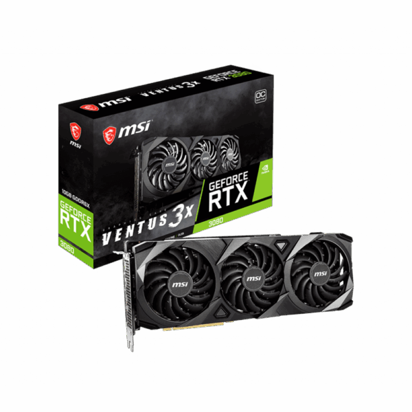 MSI GeForce RTX 3080 VENTUS 3X 10G OC GRAPHICS CARD