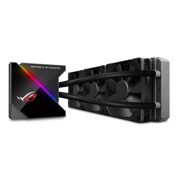Asus Rog Ryujin 360 Aura Sync Rgb All In One 360Mm Cpu Liquid Cooler With Oled Display