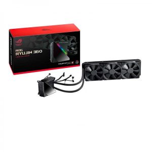 ASUS ROG RYUJIN 360 AURA SYNC RGB ALL IN ONE 360MM CPU LIQUID COOLER WITH OLED DISPLAY