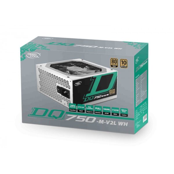 DEEPCOOL DQ750M V2L WHITE POWER SUPPLY (DP-DQ750-M-V2L WH)