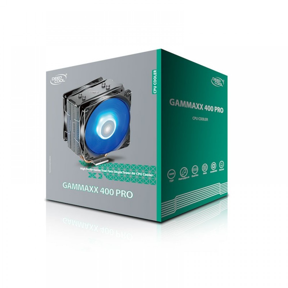 DEEPCOOL GAMMAXX 400 PRO BLUE CPU COOLER (DP-MCH4-GMX400PRO-BL)