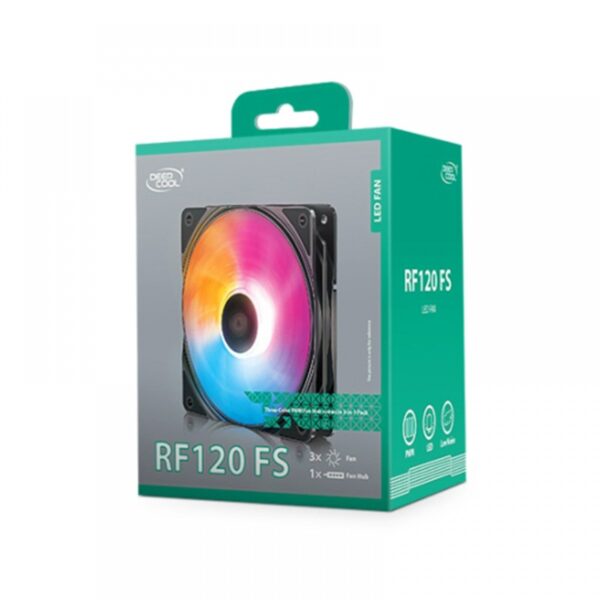 Deepcool Rf120 Fs 3 In 1 Case Fan (Dp-Fled3-Rf120Fs-3P)