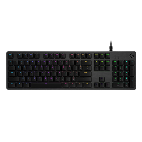 Logitech G512 Lightsync Gx Brown Tactile Rgb Mechanical Gaming Keyboard (920-009354)