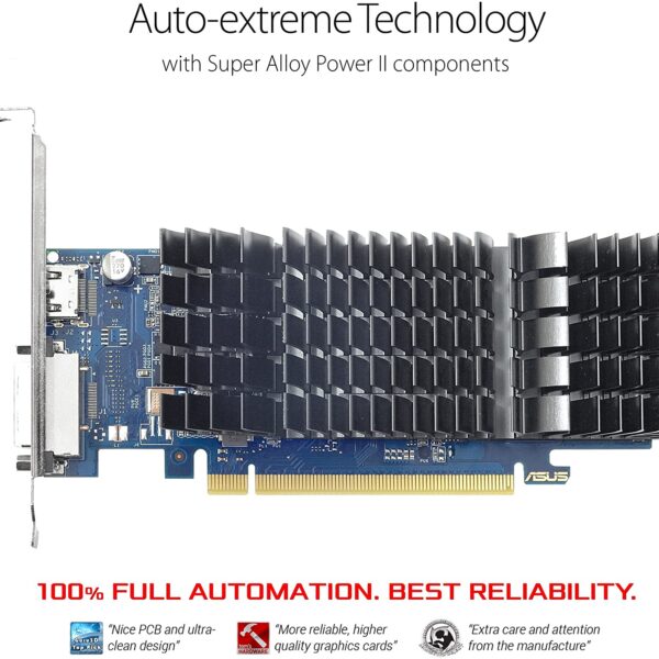 ASUS GeForce GT 1030 2GB GDDR5 GRAPHICS CARD (GT1030-2G-CSM)