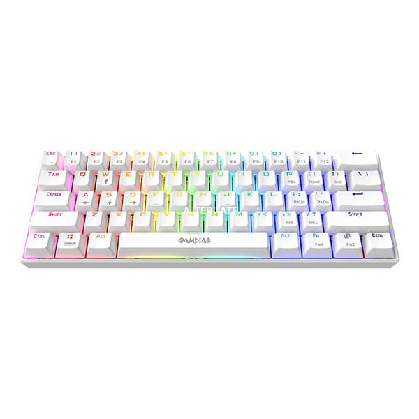 GAMDIAS HERMES E3 RGB MECHANICAL KEYBOARD (WHITE)