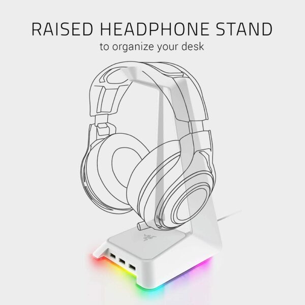 Razer Base Station Chroma (Mercury White) (Rc21-01190300-R3M1)