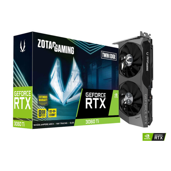 ZOTAC GAMING GeForce RTX 3060 Ti TWIN EDGE GRAPHICS CARD (ZT-A30610E-10M)