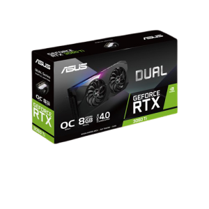 Asus Geforce Rtx 3060 Ti Dual Oc Edition 8Gb Gddr6 Graphics Card (Dual-Rtx3060Ti-O8G)