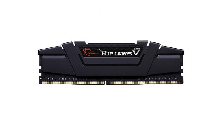GSkill Ripjaws V 32Gb (32Gbx1) Ddr4 3600Mhz Desktop Ram (Black) (F4-3600C18S-32Gvk)