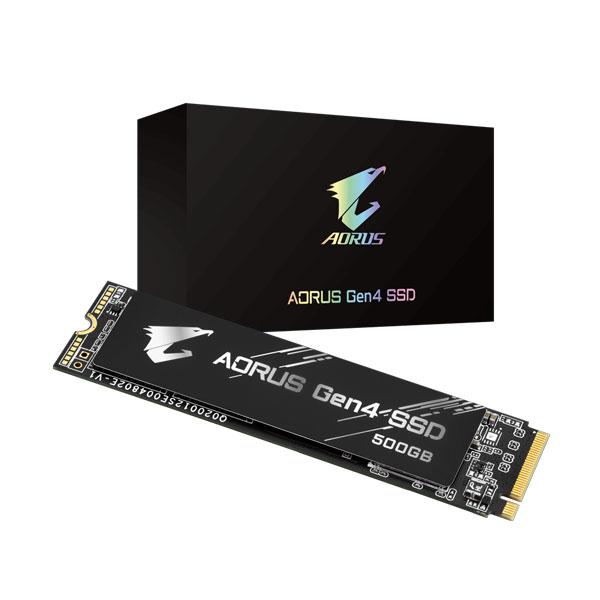 GIGABYTE AORUS 500GB M.2 NVMe GEN4 INTERNAL SSD (GP-AG4500G)