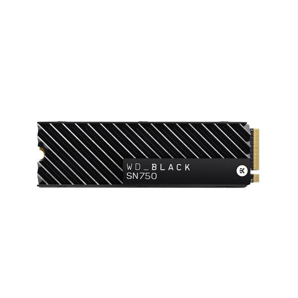 WESTERN DIGITAL BLACK SN750 1TB M.2 NVMe INTERNAL SSD WITH HEATSINK