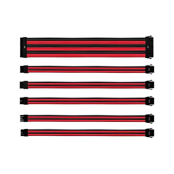 Cooler Master Universal Psu Extension Cable Kit (Red/Black)(Cma-Nest16Rdbk1-Gl)