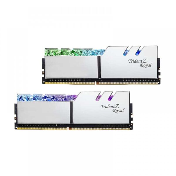 G.skill Trident Z Royal 16Gb (8Gbx2) 3600Mhz Ddr4 Rgb Ram (F4-3600C16D-16Gtrsc)