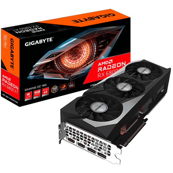 GIGABYTE RADEON RX 6800 XT GAMING OC 16G GRAPHICS CARD (GV-R68XTGAMING OC-16GD)