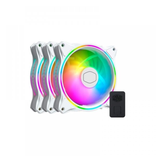 Cooler Master Masterfan Mf120 Halo Argb 3 In 1 White Edition (Mfl-B2Dw-183Pa-R1)