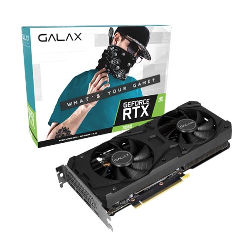 Galax Geforce Rtx 3060 (1-Click Oc) 12Gb Gddr6 Graphics Card (Rtx3060 1-Click Oc Lhr)
