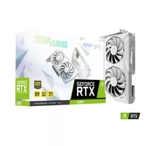 ZOTAC GAMING GEFORCE RTX 3060 AMP GRAPHICS CARD WHITE EDITION (ZT-A30600F-10P)