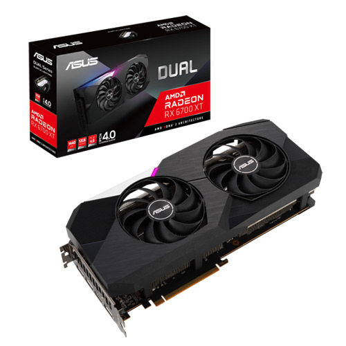 Asus Dual Radeon Rx 6700 Xt 12G Gddr6 Graphics Card