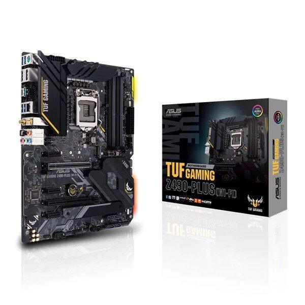 Asus Tuf Gaming Z490 Plus (Wi-Fi) Intel Lga 1200 Motherboard