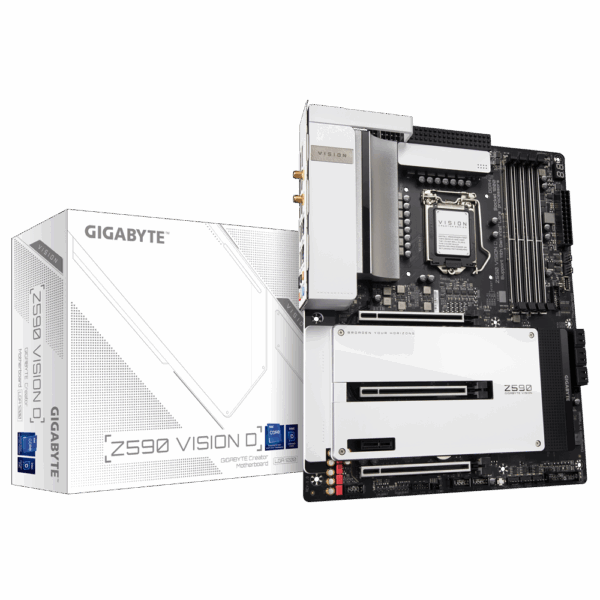 GIGABYTE Z590 VISION D LGA 1200 ATX MOTHERBOARD