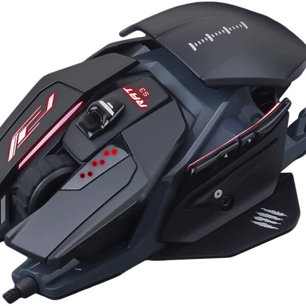 Mad Catz The Authentic R.A.T Pro S3 Rgb Wired Gaming Mouse (Mr03Dcinbl000-0)