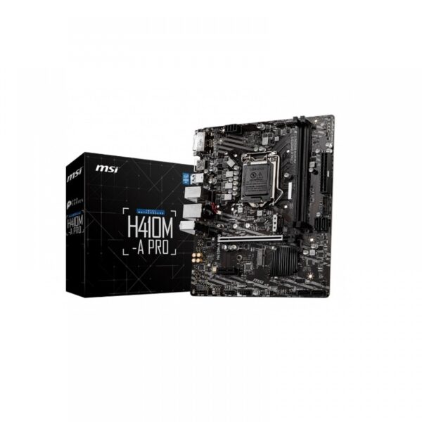 MSI H410M-A PRO LGA 1200 MICRO ATX MOTHERBOARD