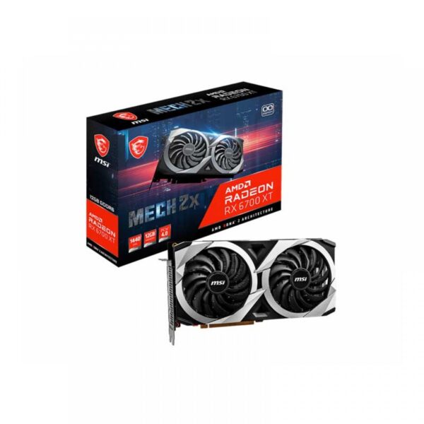 MSI RADEON RX 6700 XT MECH 2X 12GB OC GDDR6 GRAPHICS CARD