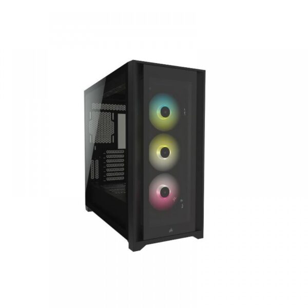 Corsair 5000X Rgb Mid-Tower Cabinet – Black (Cc-9011212-Ww)