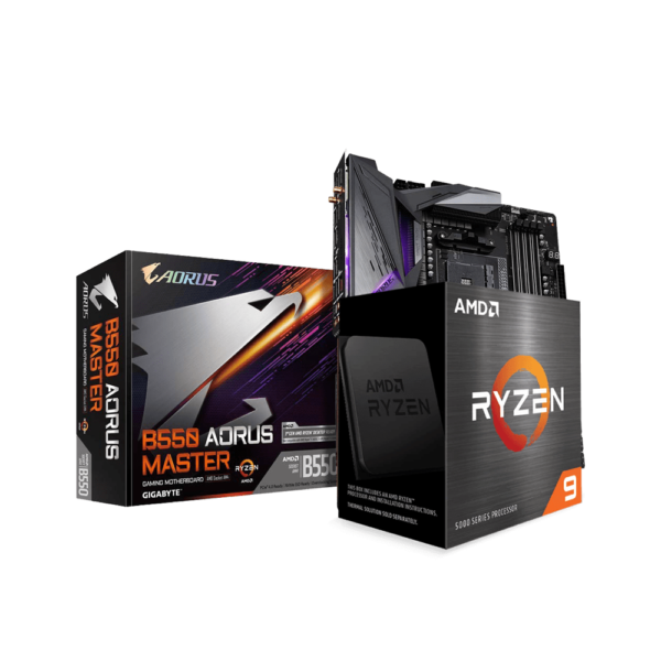 AMD RYZEN 9 5900X & GIGABYTE B550 AORUS MASTER COMBO