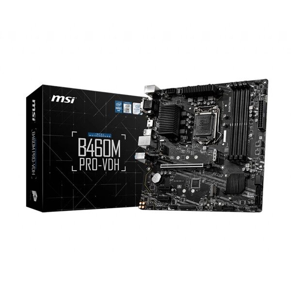 MSI B460M PRO-VDH LGA1200 MICRO ATX MOTHERBOARD