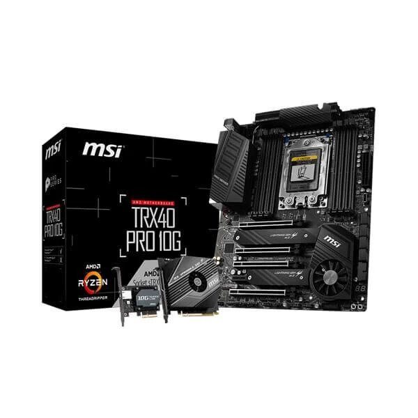 Msi Trx40 Pro 10G Amd Trx40 Motherboard